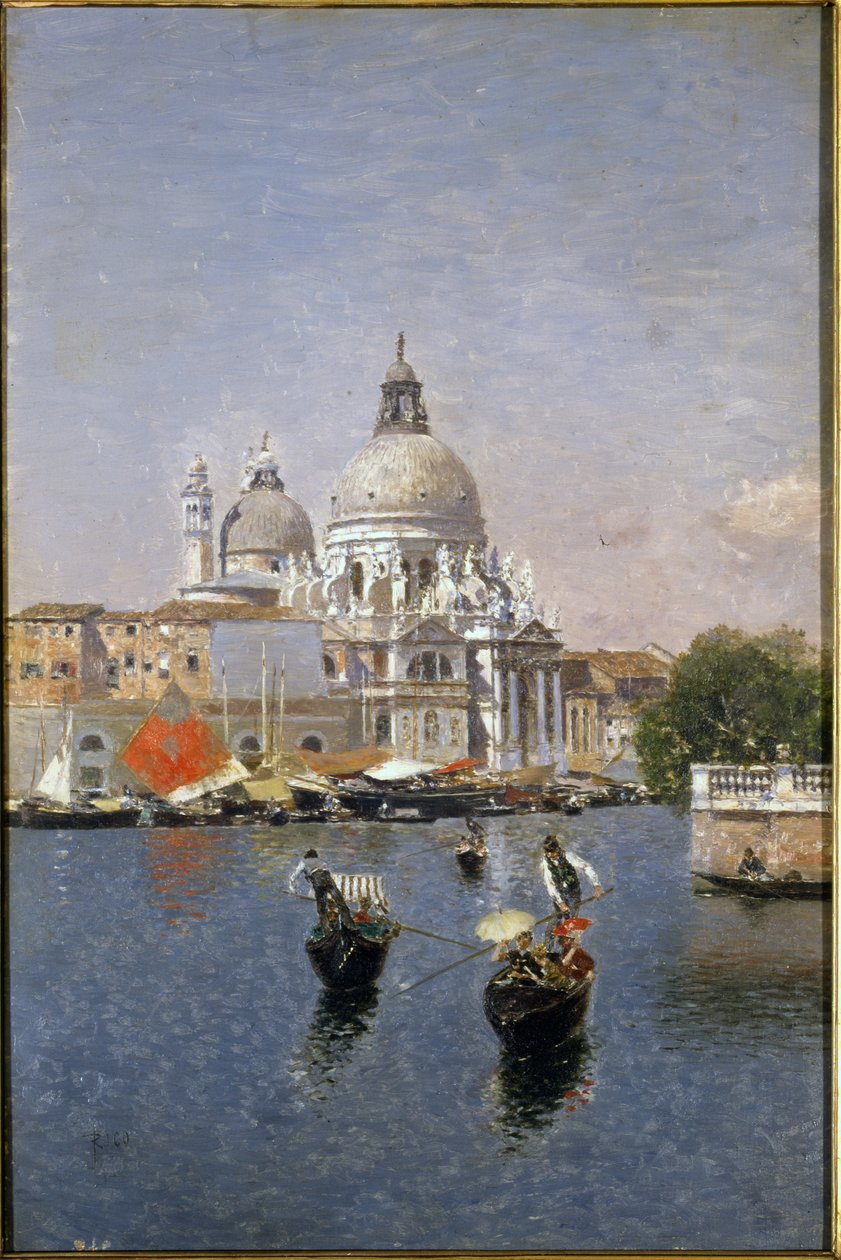 Santa Maria della Salute, Velence alkotó: Martín Rico y Ortega