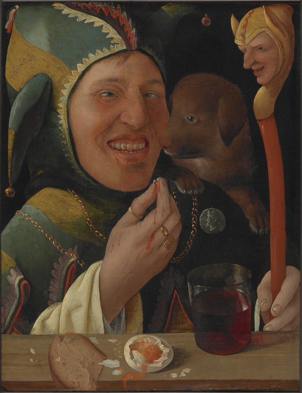 The Jester, 1519-20 körül alkotó: Marx Reichlich