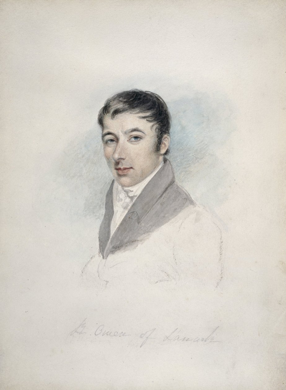 Robert Owen, 1771 alkotó: Mary Ann Knight