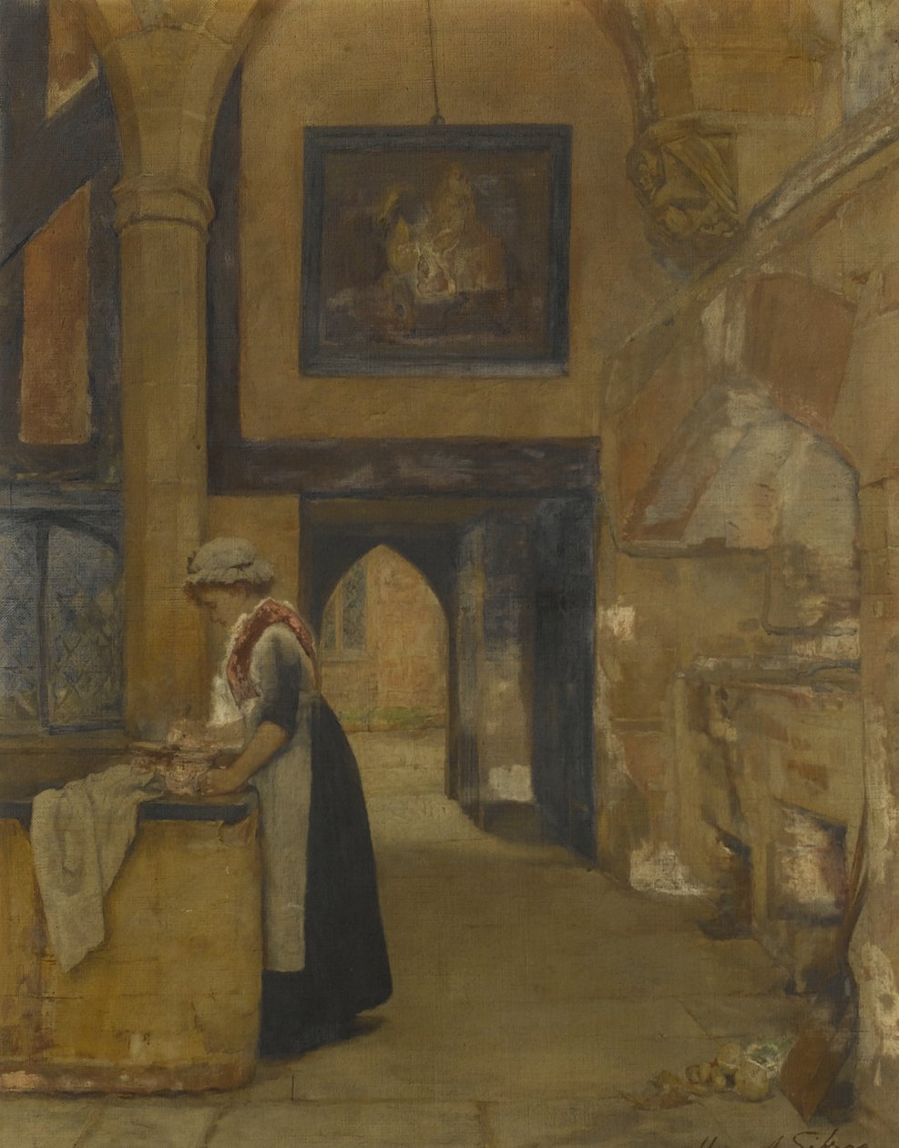 St. Marys Hall, Coventry, 1890 alkotó: Mary Anne Sibree