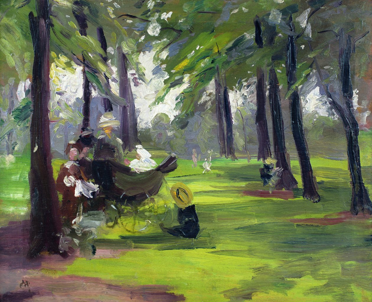 A parkban alkotó: Mary C. Greene
