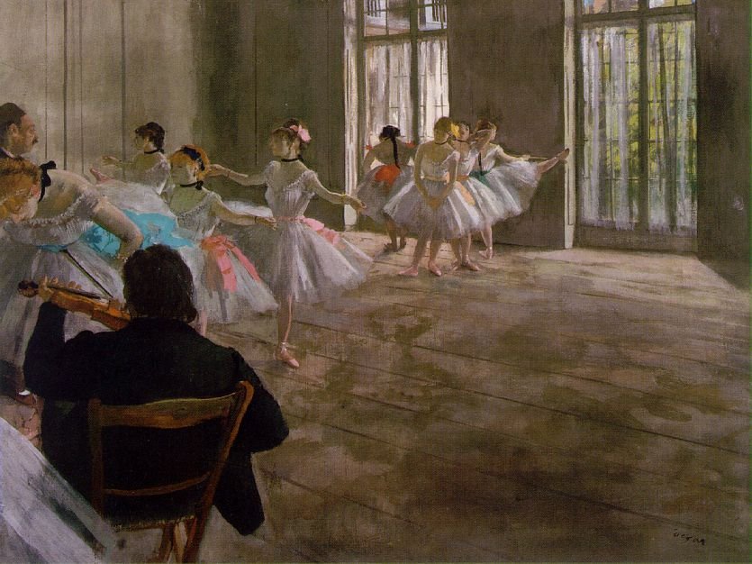 Tánciskola alkotó: Mary Cassatt