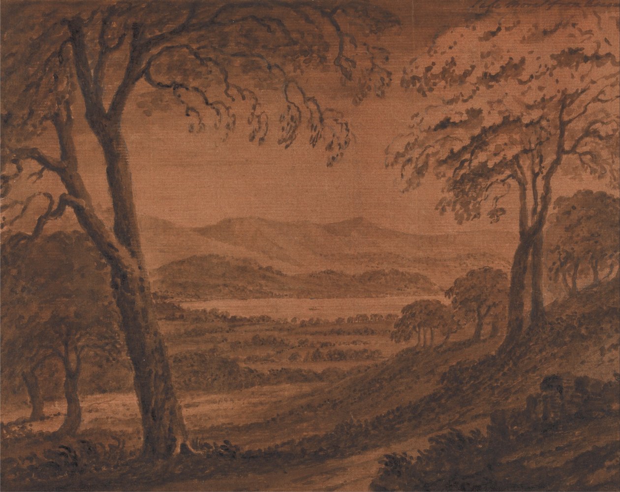 Avenches -i Morat -tó alkotó: Mary Harcourt