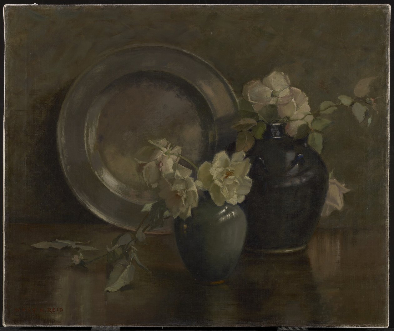 A Study in Greys, 1913 körül alkotó: Mary Hiester Reid
