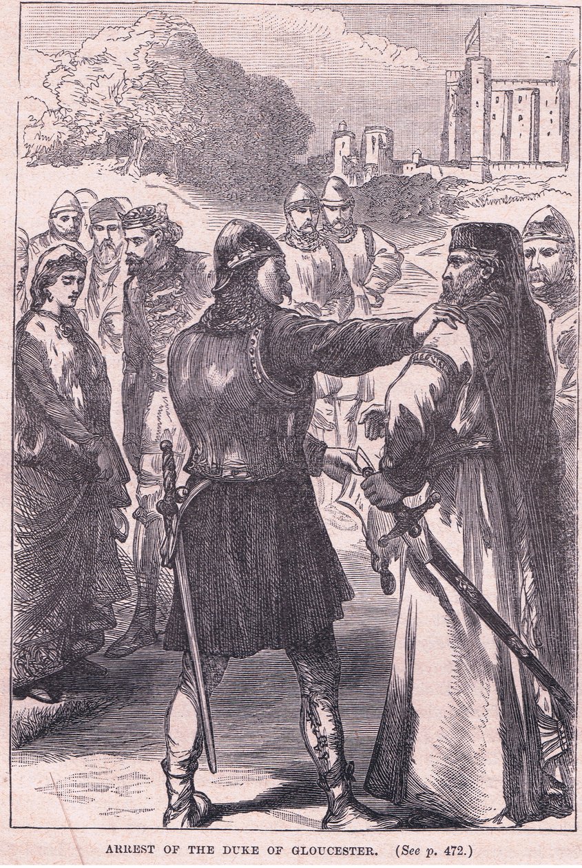 Gloucester hercegének letartóztatása alkotó: Mary L. Gow