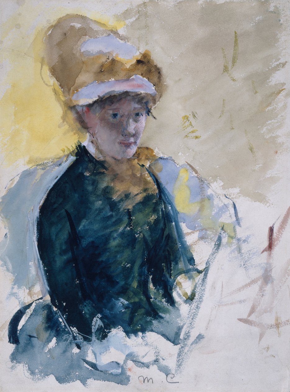 Mary Cassatt önarcképe alkotó: Mary Cassatt