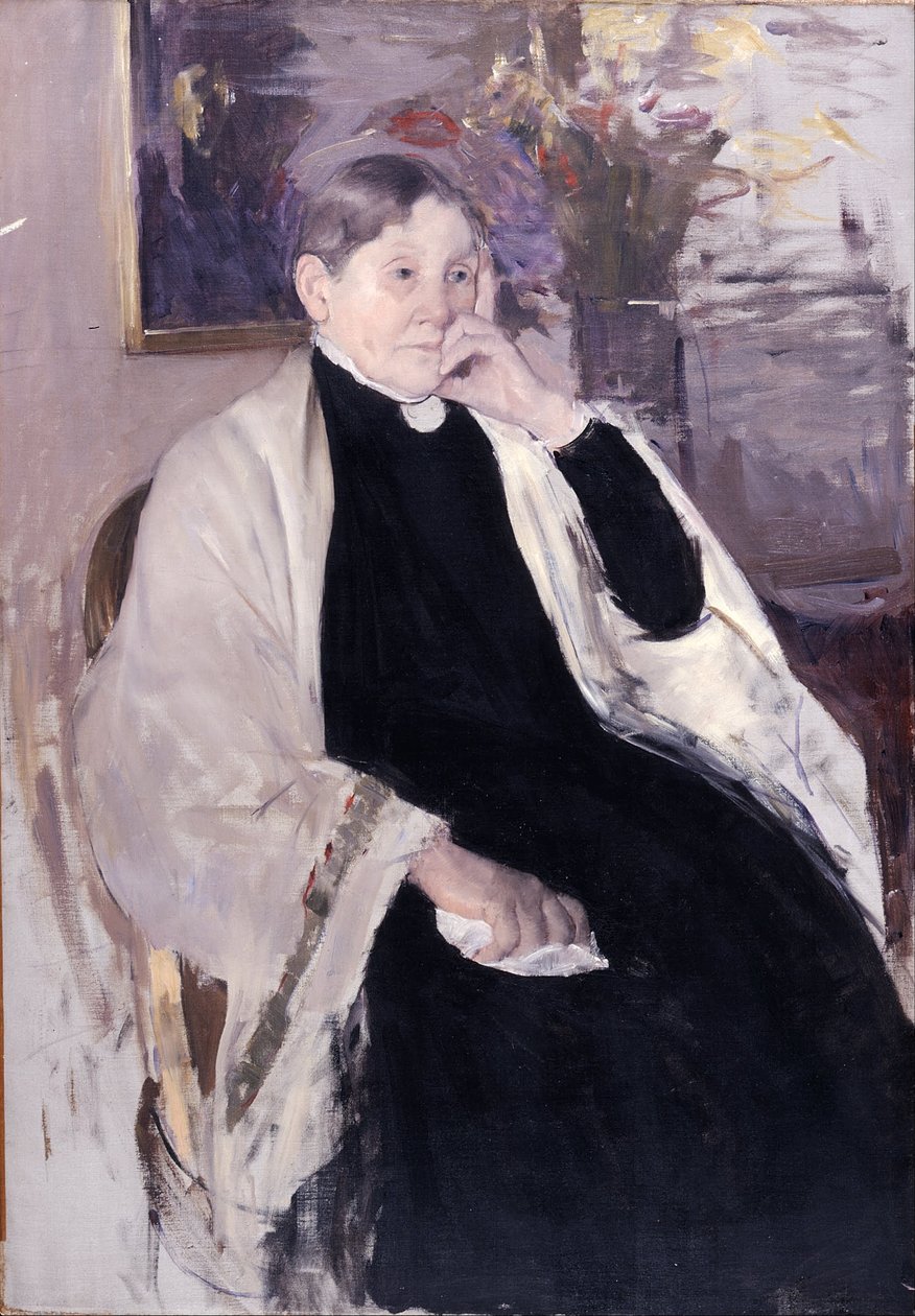 Mrs. Robert S. Cassatt, a művészek anyja alkotó: Mary Cassatt