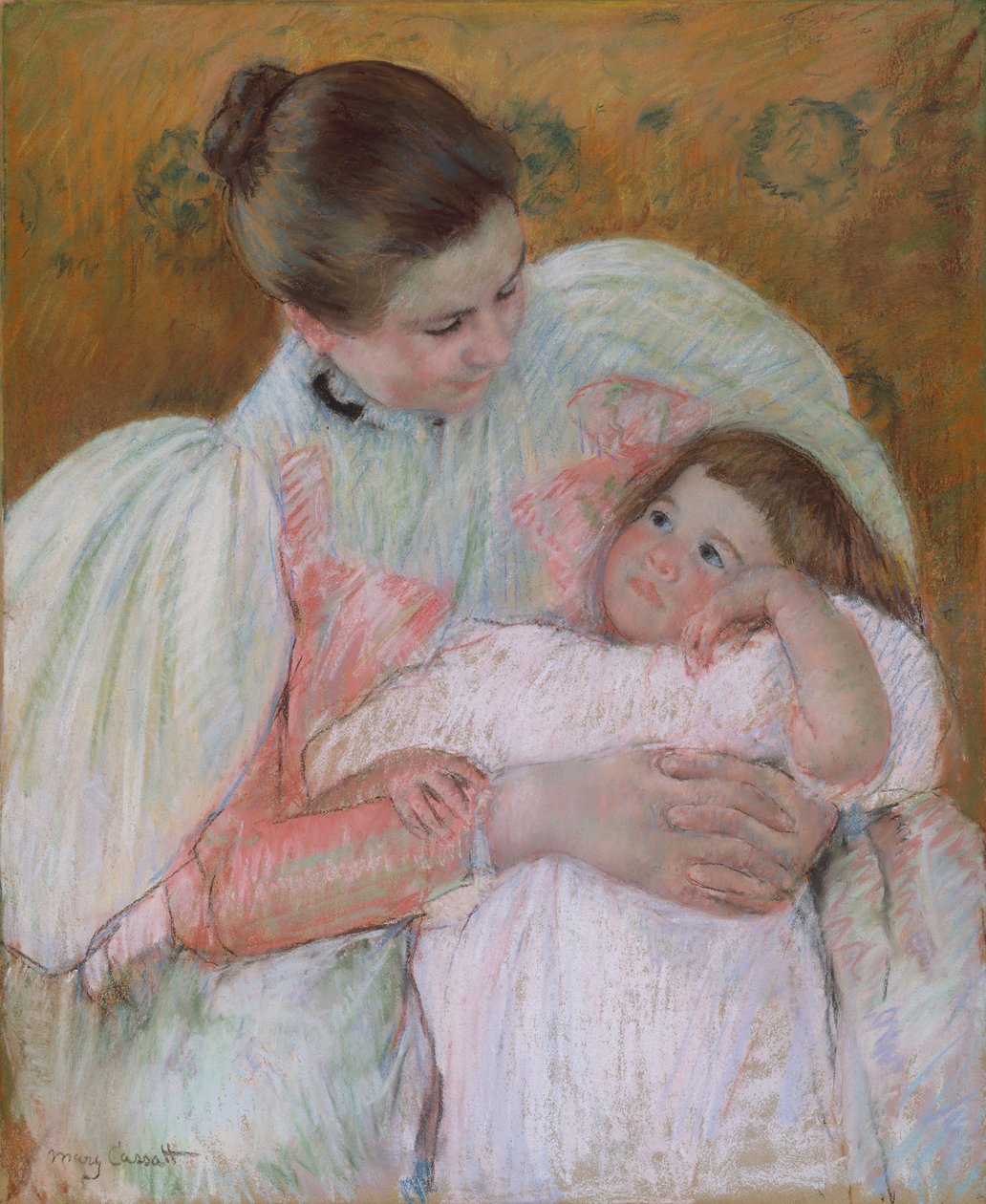 Ápolónő és gyermek, 1896-7 alkotó: Mary Cassatt