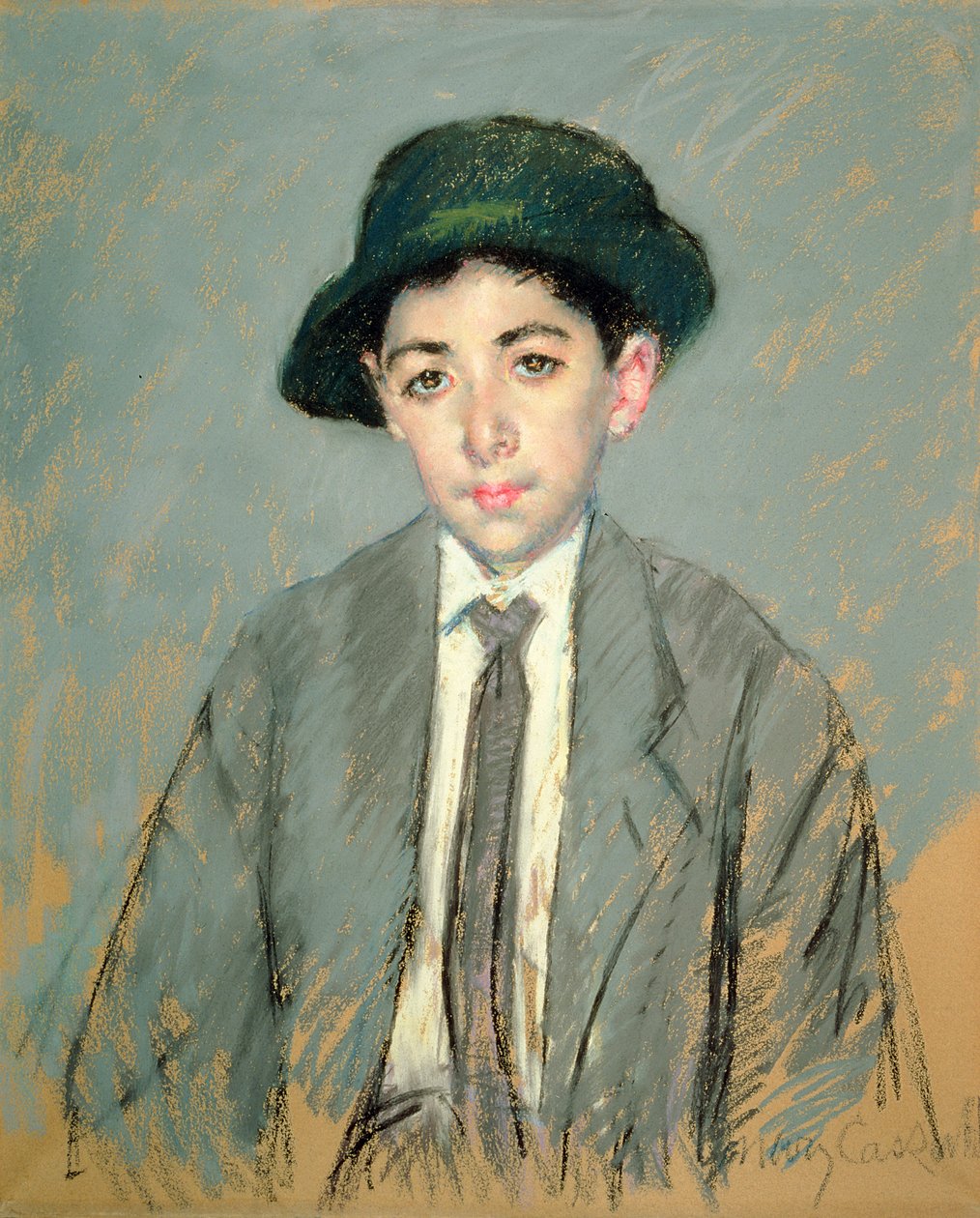 Charles Dikran Kelekian portréja, 1910 (pasztell, bézs papíron) alkotó: Mary Cassatt