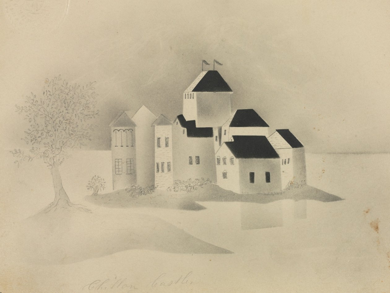 Chillon kastély. alkotó: Mary Altha Nims
