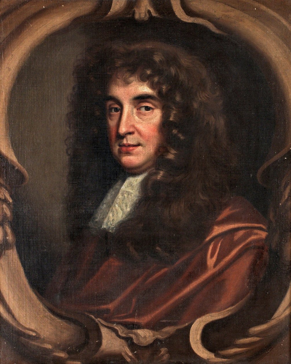 Charles Paulet (kb. 1625-1699), Bolton herceg portréja - Mary Beale festménye (1632-1697), olaj, vászon (76x63 cm) alkotó: Mary Beale