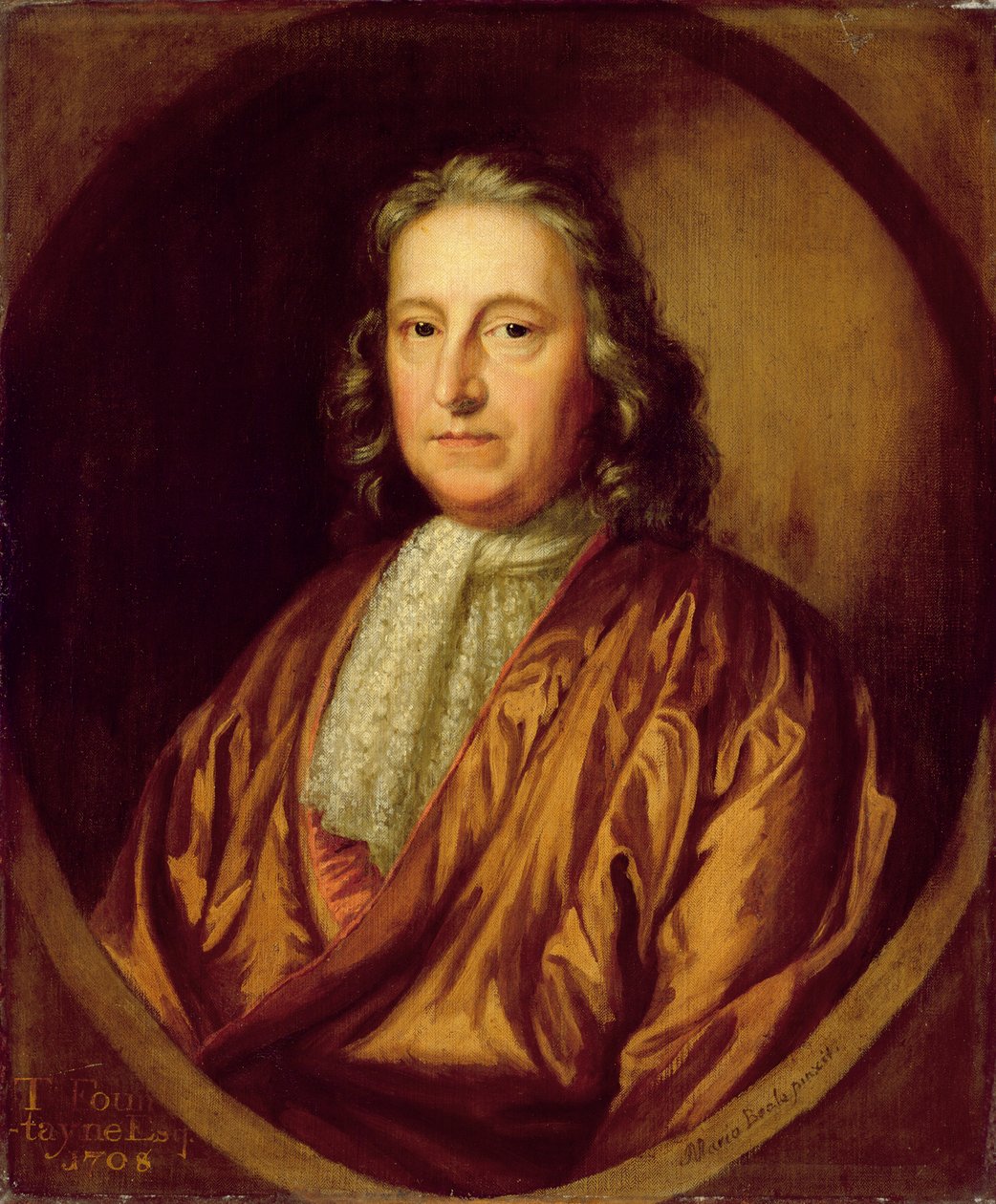 Thomas Fountaine portréja (olaj, vászon) alkotó: Mary Beale