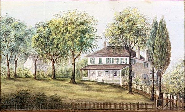 Abraham Van Nest Homestead alkotó: Mary Bussing