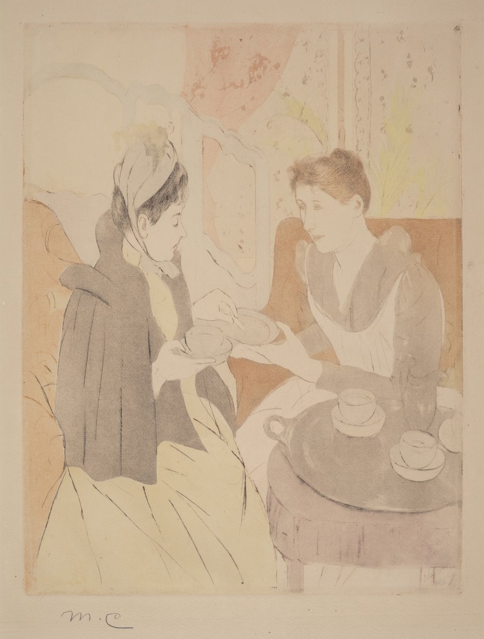 Délutáni teadélután alkotó: Mary Cassatt