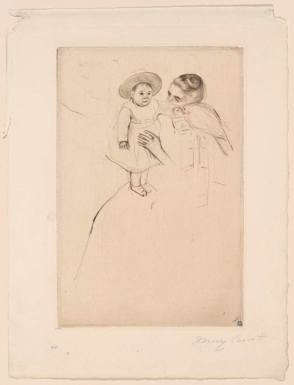 Septeuil Heléna alkotó: Mary Cassatt