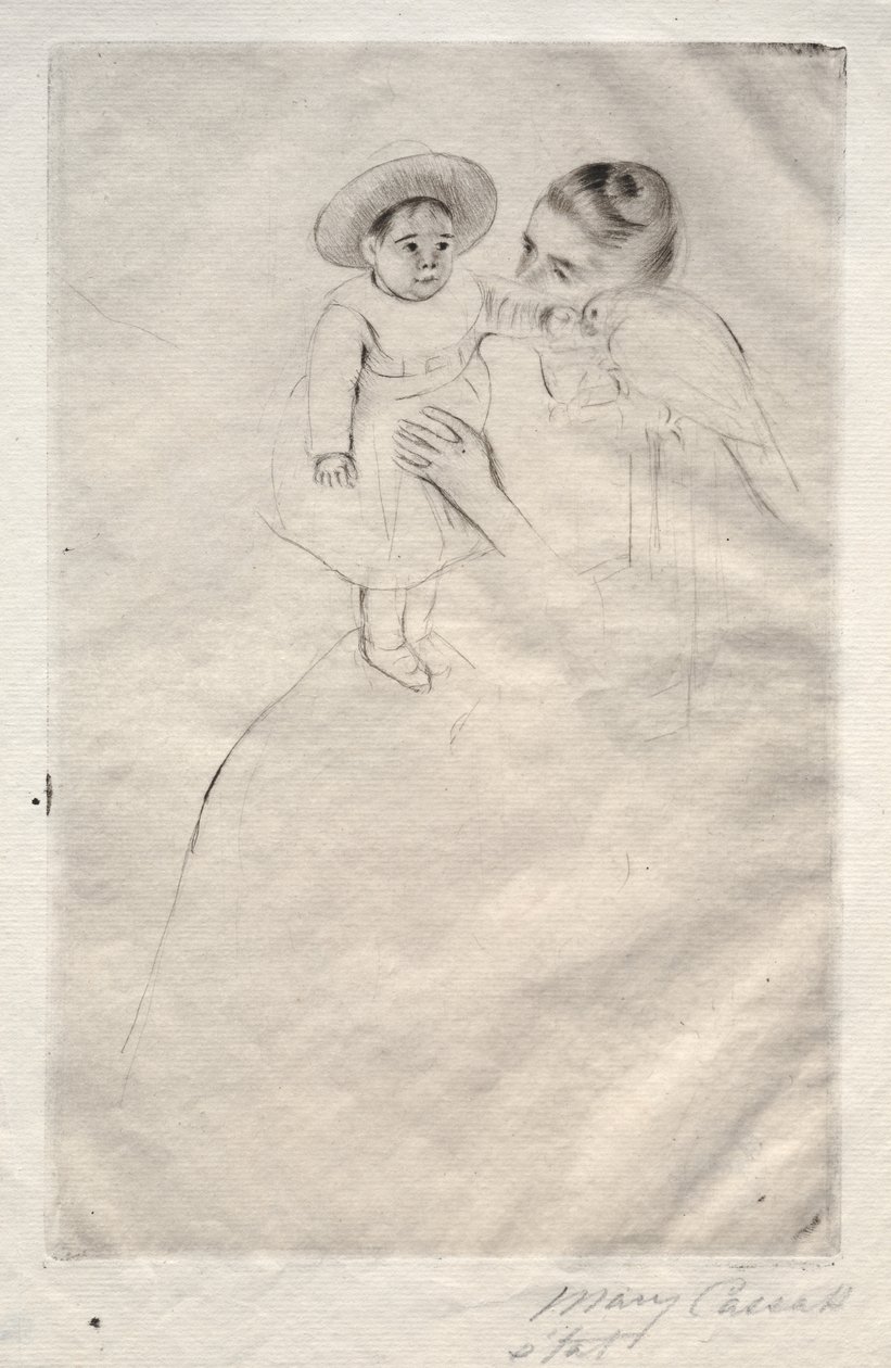 Septeuil-i Hélène, c. 1891. alkotó: Mary Cassatt