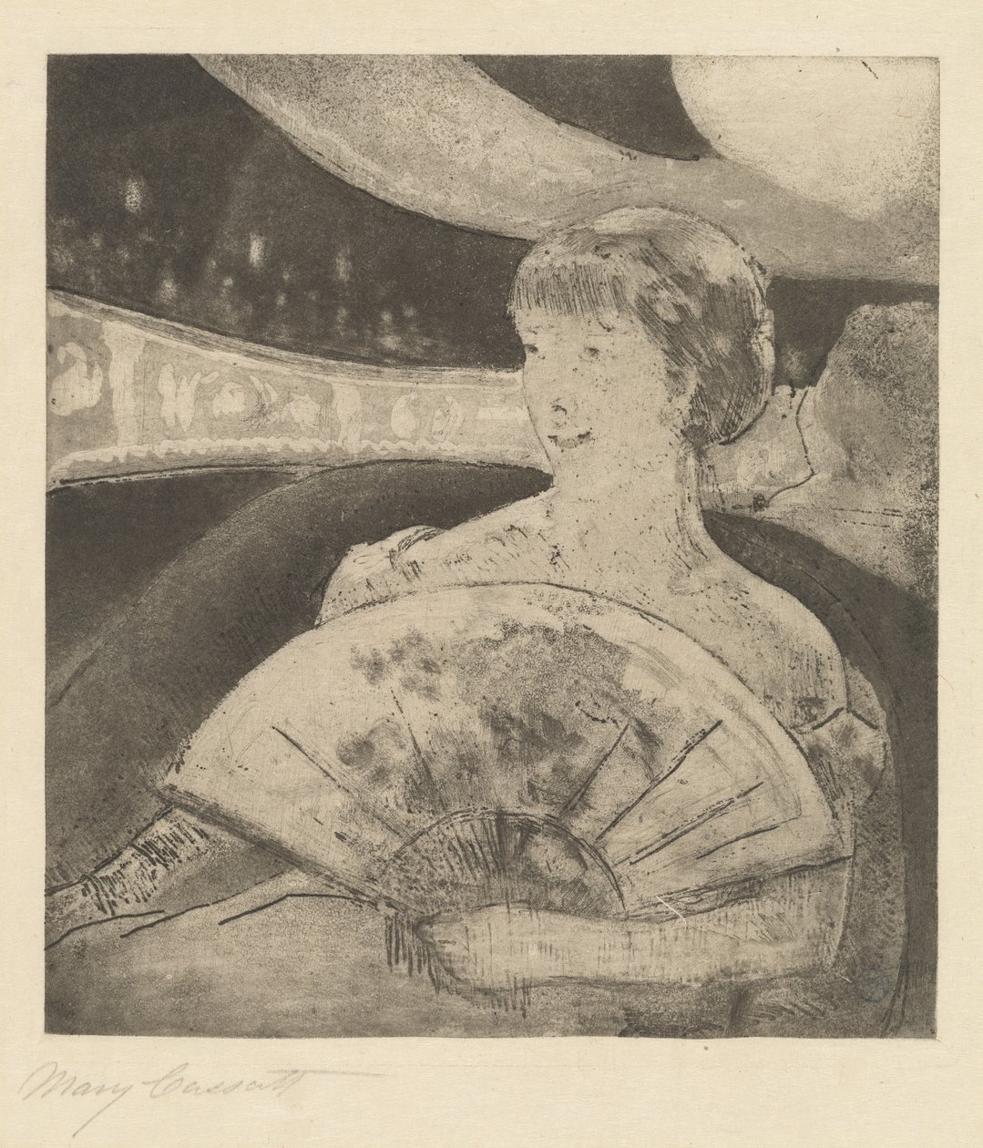 Az Opera Boxban (3. sz.) alkotó: Mary Cassatt