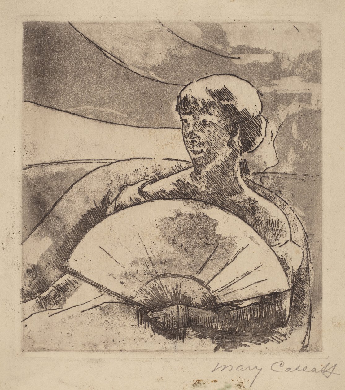 Az Opera Box No. 3-ban c. 1880. alkotó: Mary Cassatt