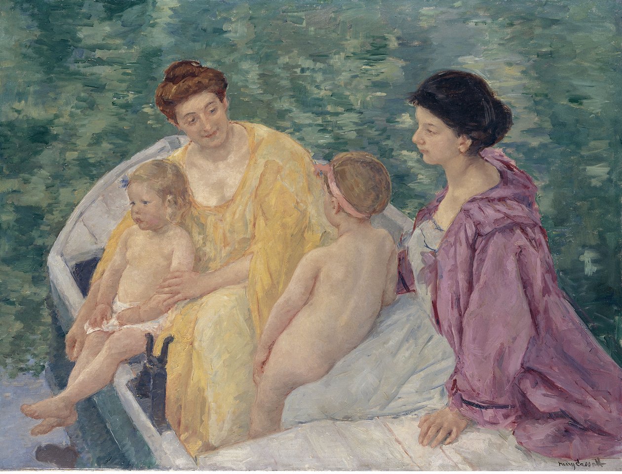 A fürdő alkotó: Mary Cassatt