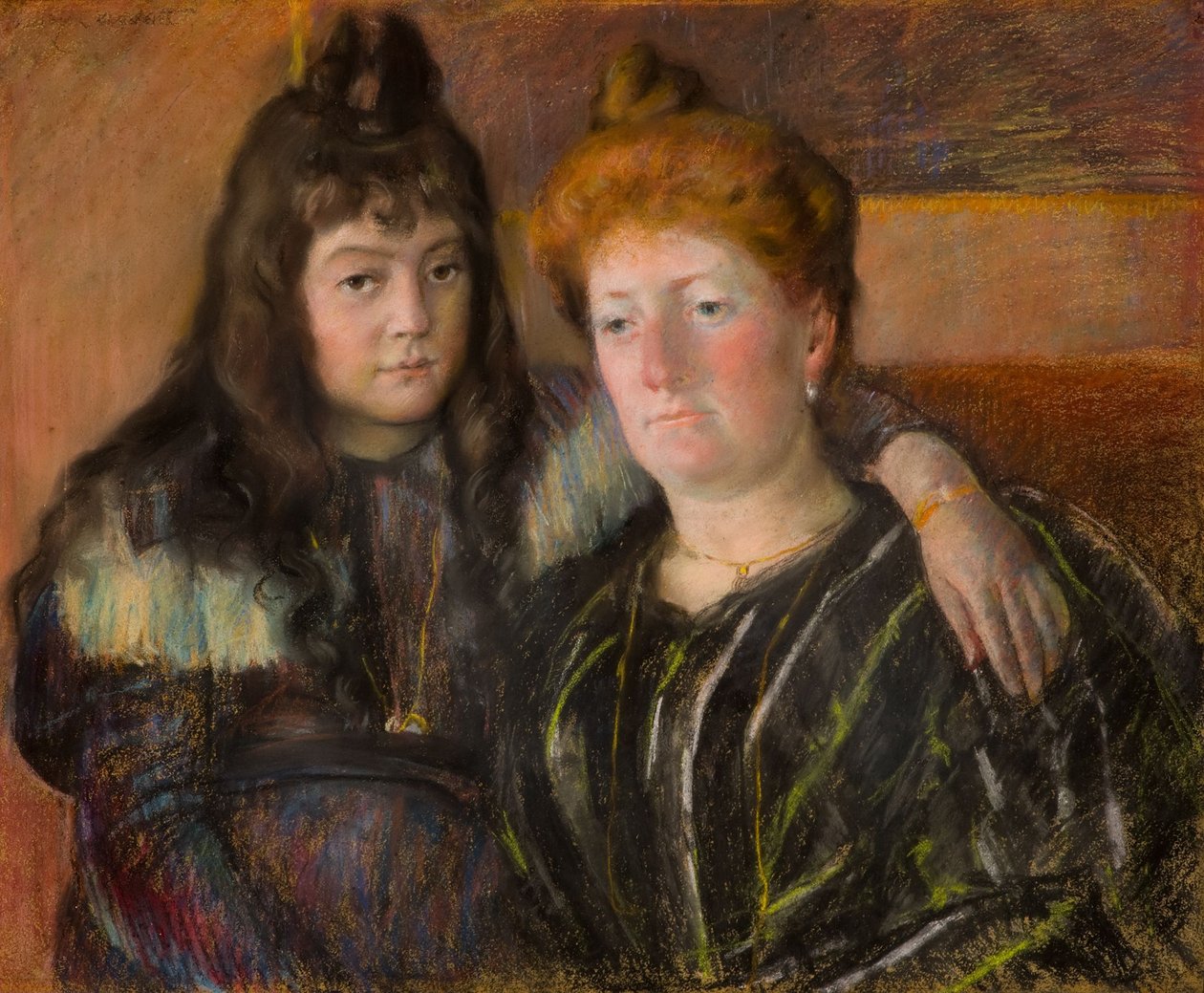 Madame Gaillard és lánya, Marie-Thérèse alkotó: Mary Cassatt