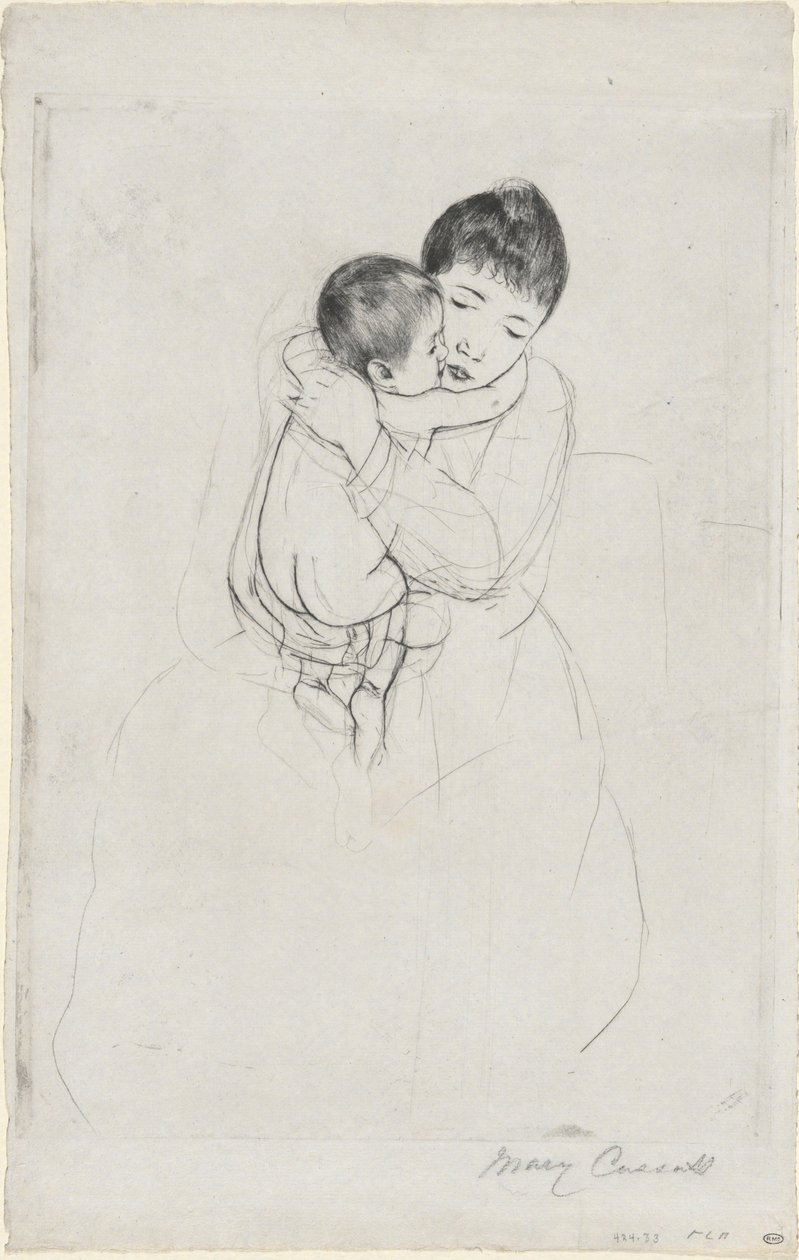 Anyai simogatás alkotó: Mary Cassatt