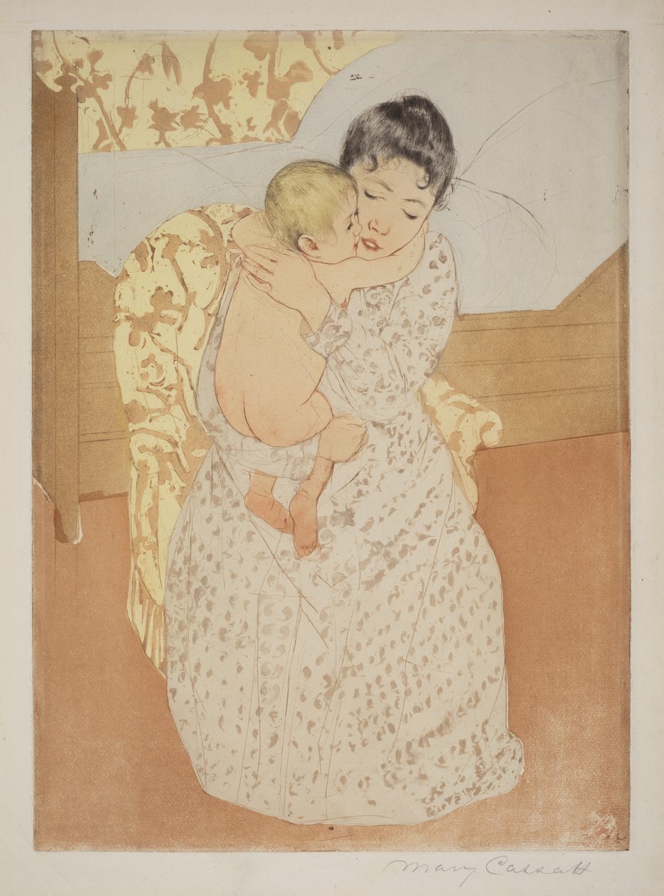 Anyai simogatás alkotó: Mary Cassatt