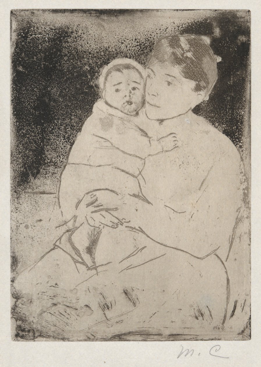 Nővér és Baba Bill (1. sz.) alkotó: Mary Cassatt