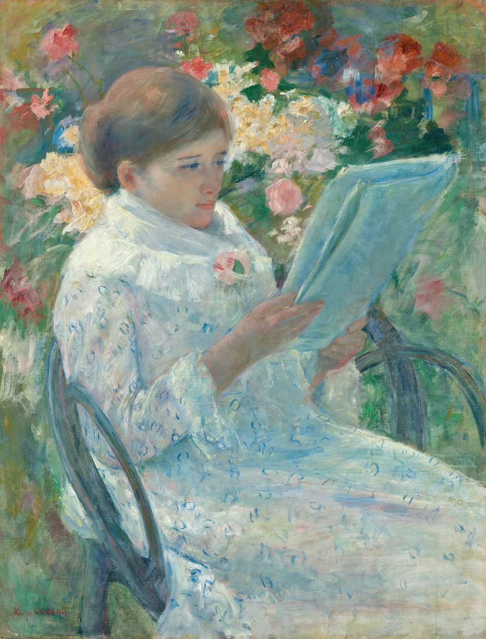 Az erkélyen alkotó: Mary Cassatt