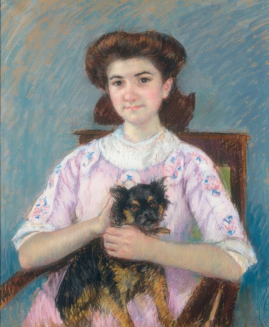 Marie-Louise Durand-Ruel portréja alkotó: Mary Cassatt