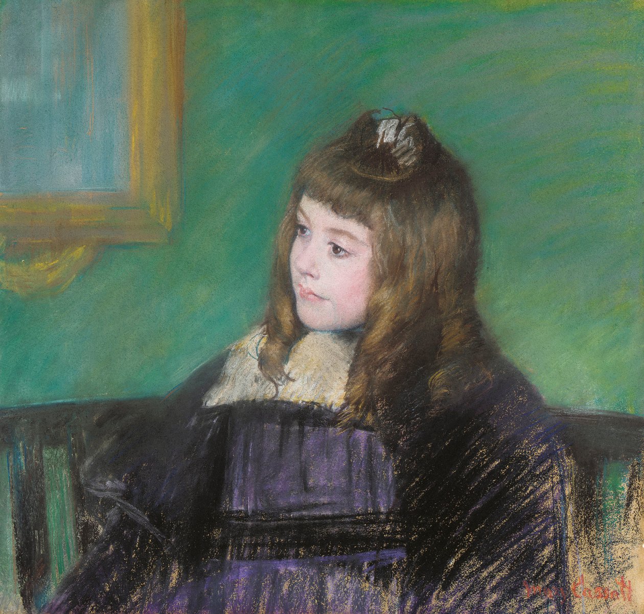 Marie-Therese Gaillard portréja alkotó: Mary Cassatt