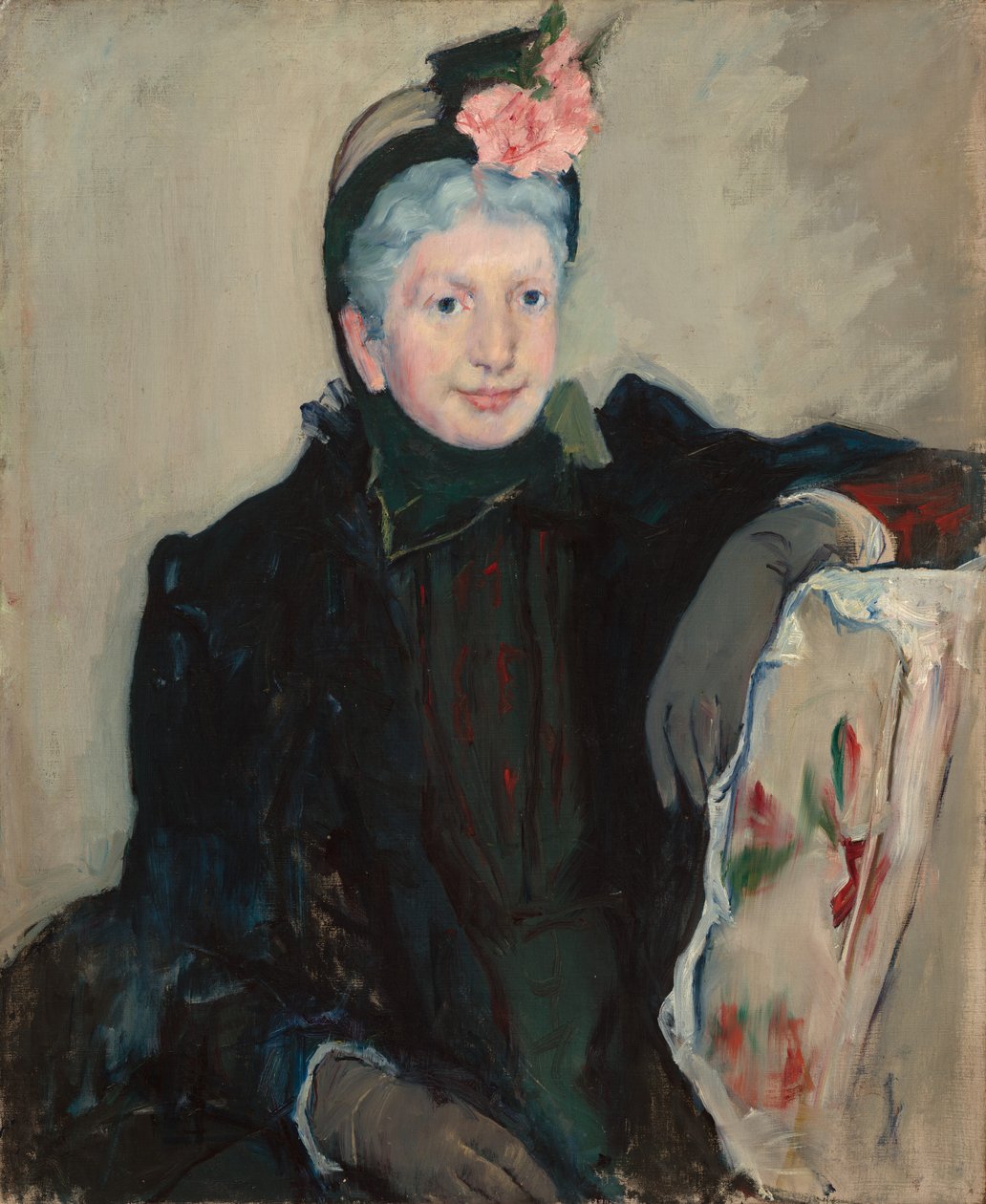 Egy hölgy portréja alkotó: Mary Cassatt