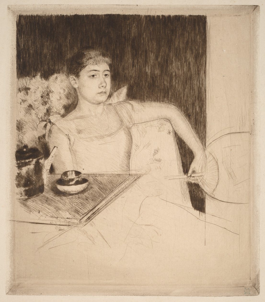 Tea alkotó: Mary Cassatt