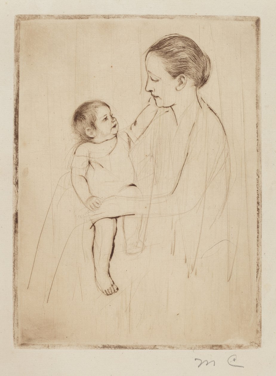 A simogatás alkotó: Mary Cassatt