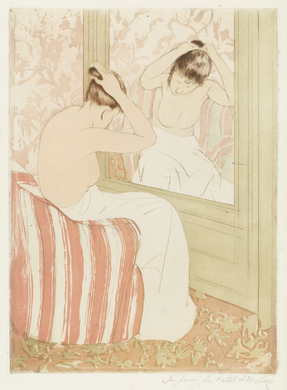 The Coiffure alkotó: Mary Cassatt