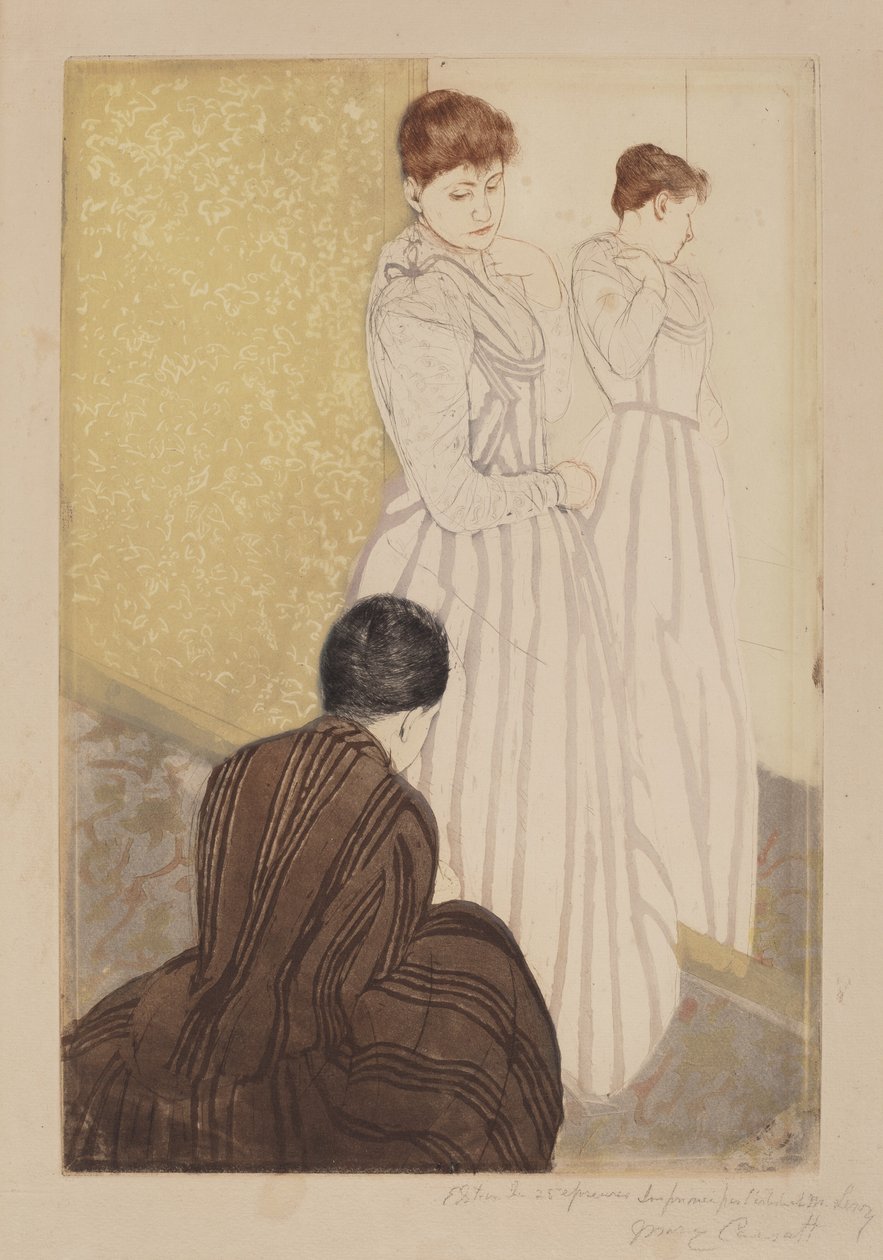 A szerelvény, 1890-1891. alkotó: Mary Cassatt
