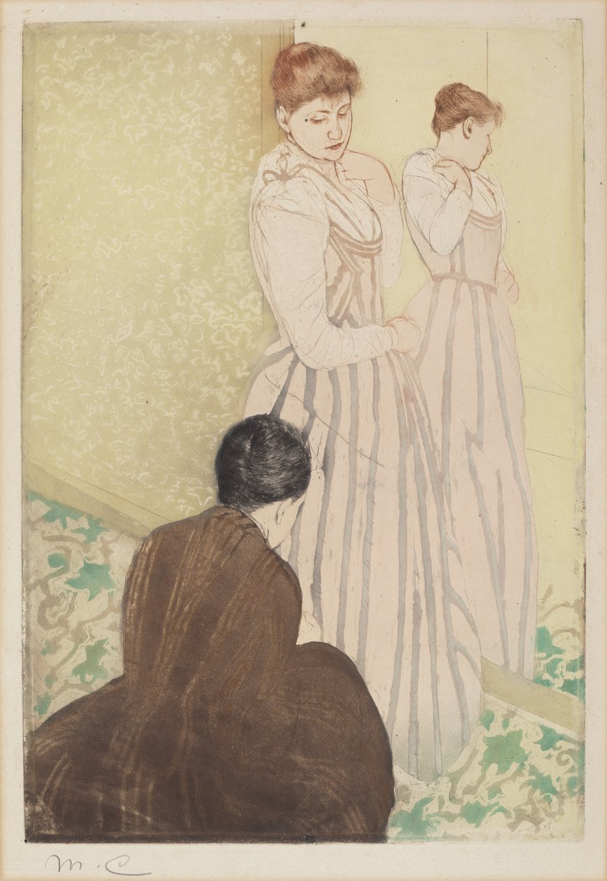 A szerelvény, 1890-1891. alkotó: Mary Cassatt