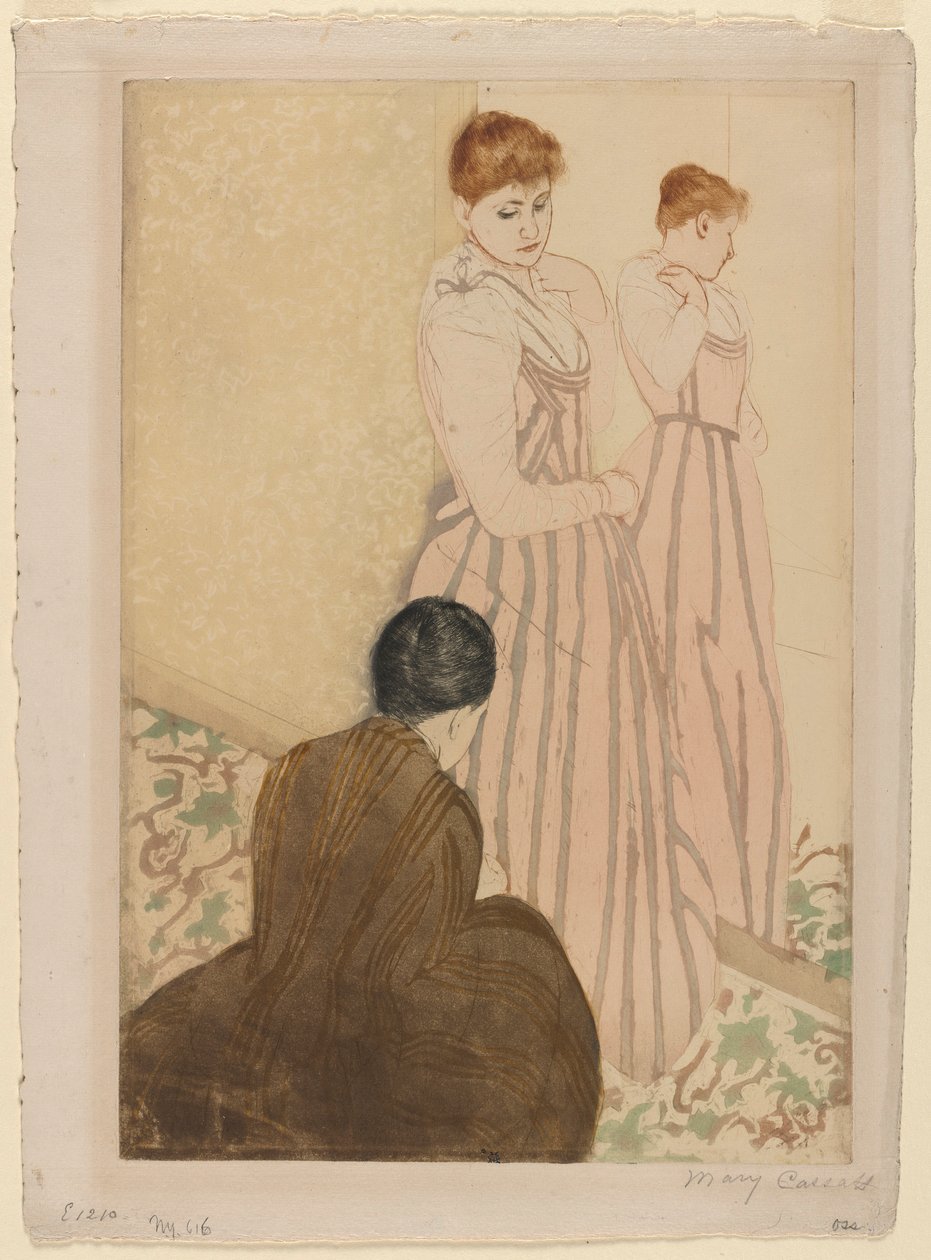 A szerelvény, 1890-1891. alkotó: Mary Cassatt