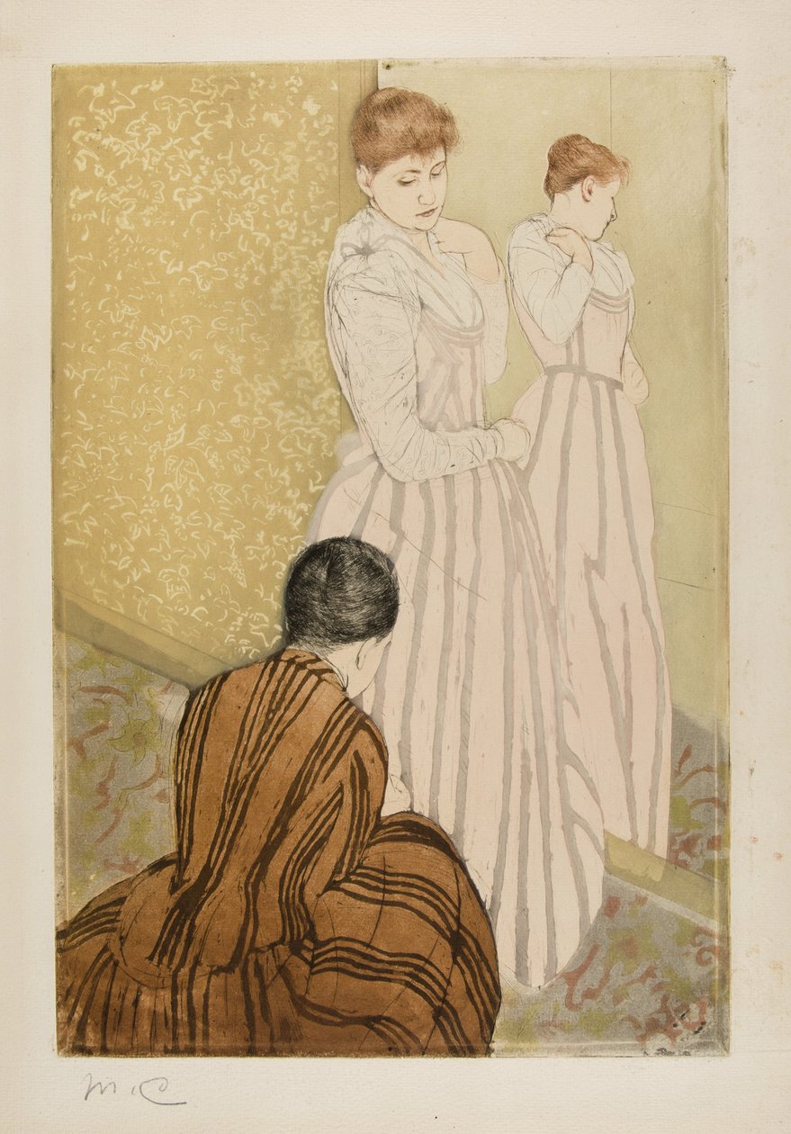 A szerelvény, 1890-91 alkotó: Mary Cassatt