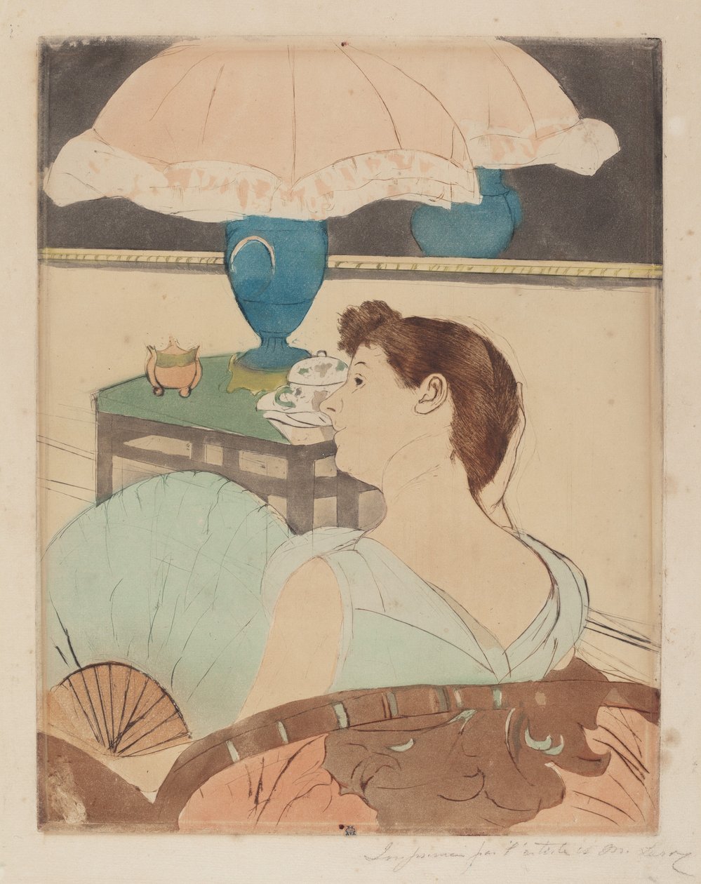 A lámpa alkotó: Mary Cassatt