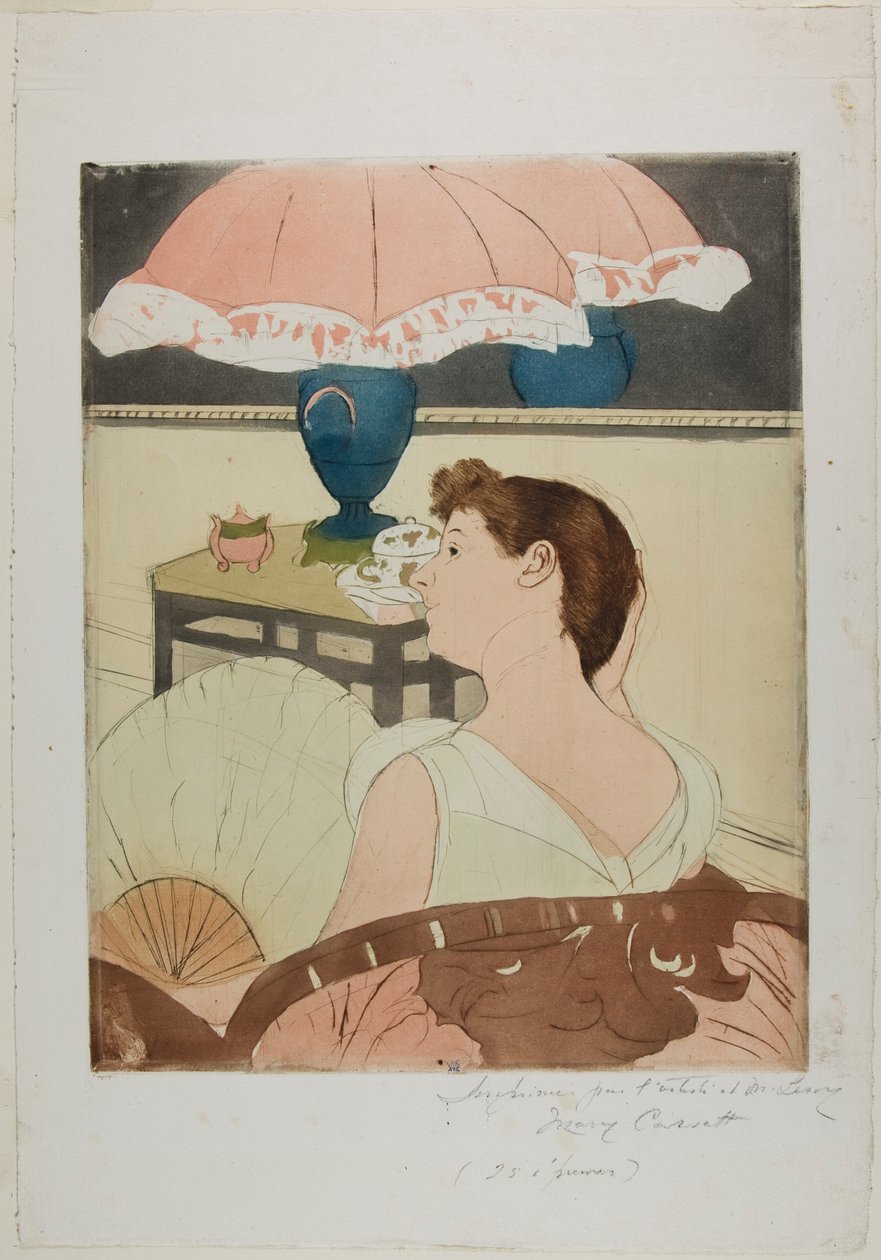 A lámpa alkotó: Mary Cassatt