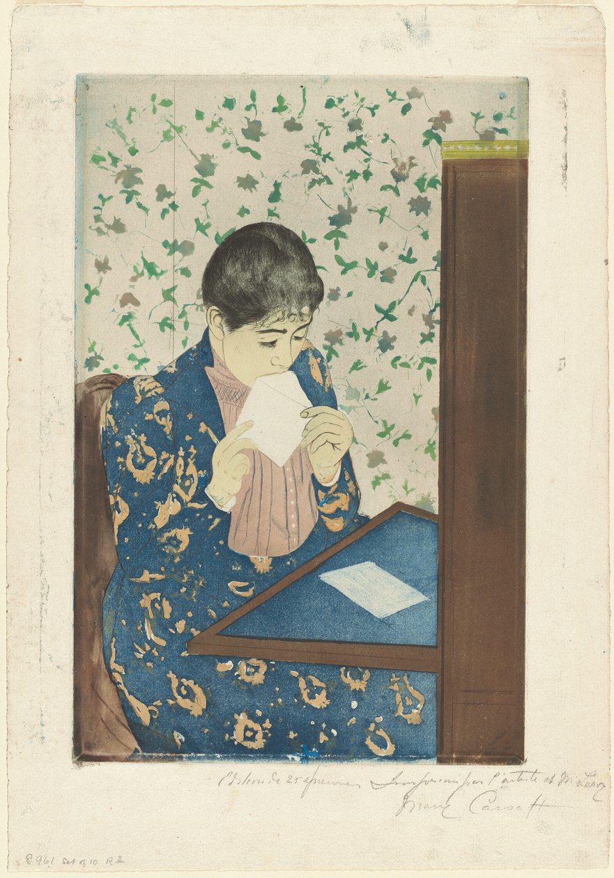 A levél alkotó: Mary Cassatt