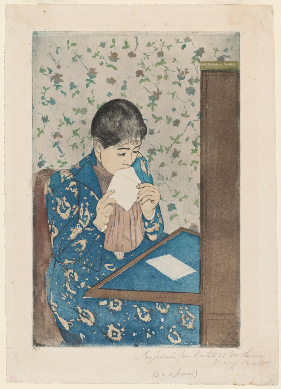 A levél alkotó: Mary Cassatt