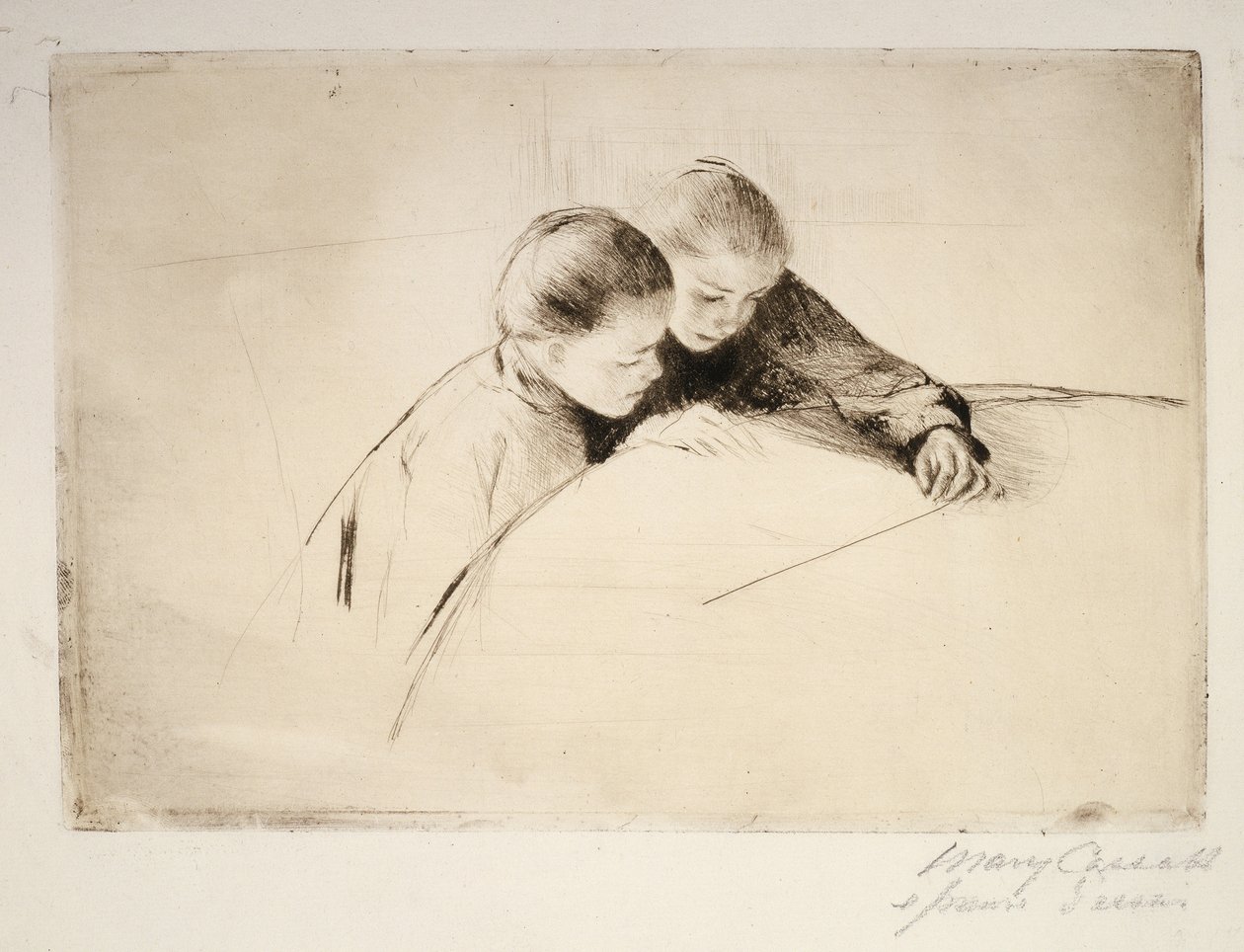 A térkép, 1890 alkotó: Mary Cassatt
