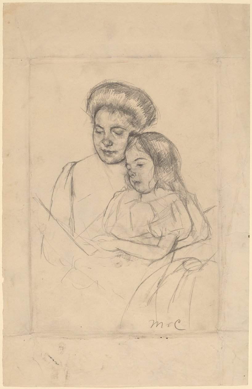 A képeskönyv (1. sz.) alkotó: Mary Cassatt