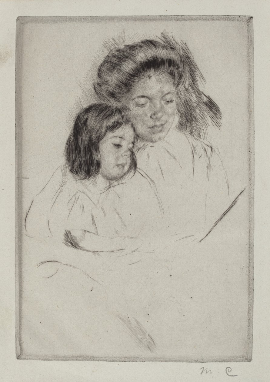 A Képeskönyv 1. sz., c. 1901. alkotó: Mary Cassatt