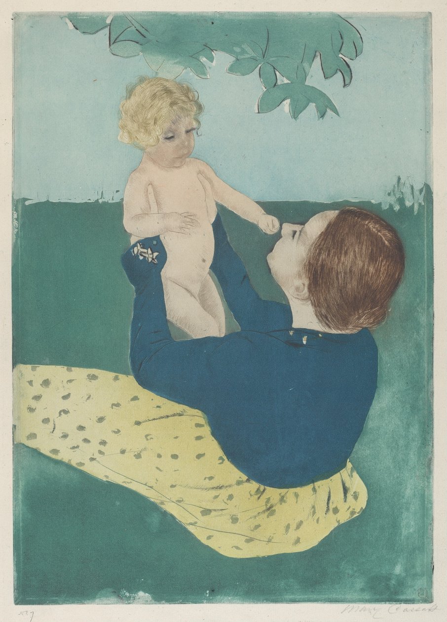 A vadgesztenyefa alatt alkotó: Mary Cassatt