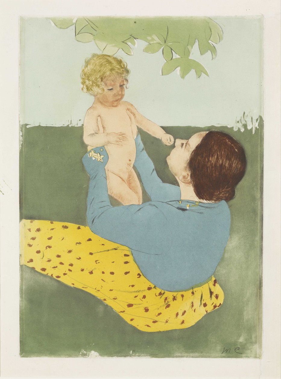 A vadgesztenyefa alatt alkotó: Mary Cassatt