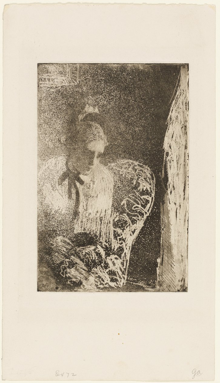 Várakozás alkotó: Mary Cassatt