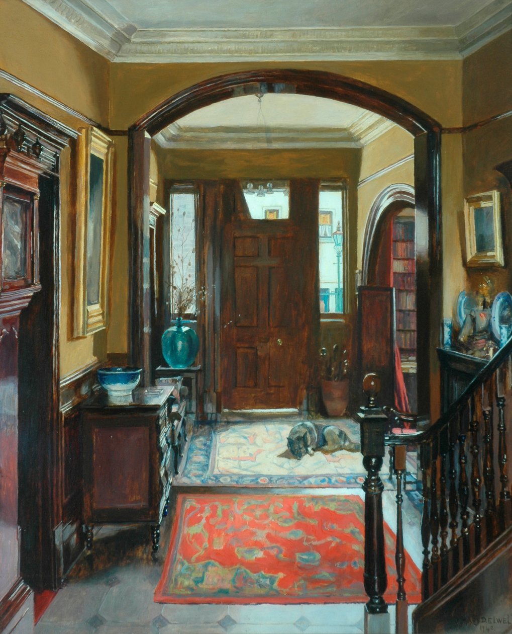A bejárati ajtó alkotó: Mary Dawson Elwell