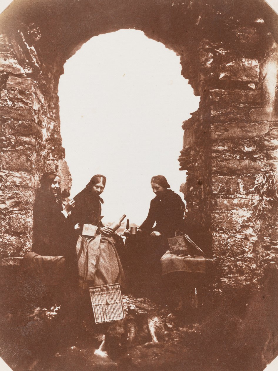A piknik, 1854 (fotó) alkotó: Mary Dillwyn